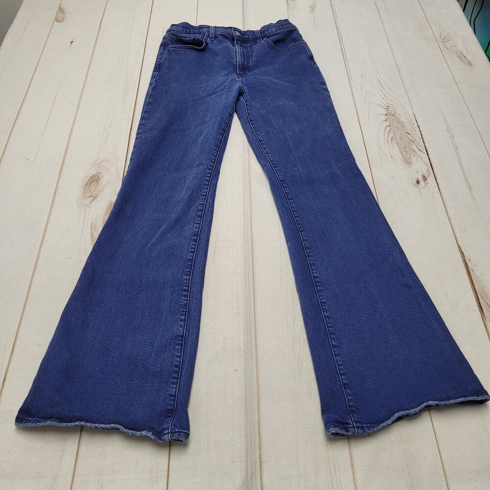 Joes Jeans the Molly high rise flare indigo dark wash vintage retro stretch 29